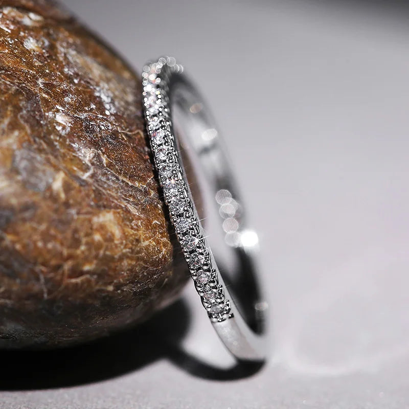 Slim Sparkle Ring