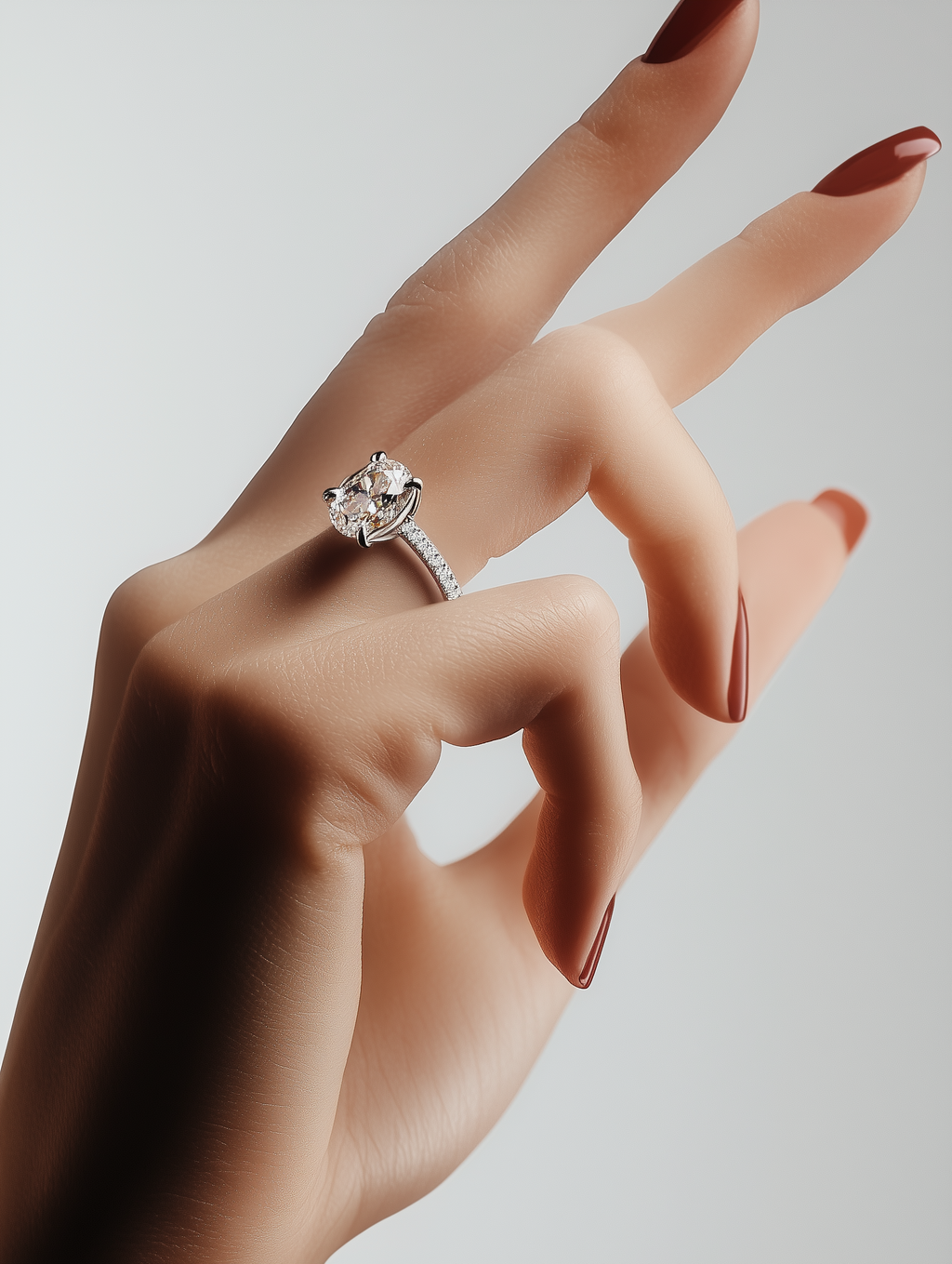 Timeless Oval Brilliant Ring