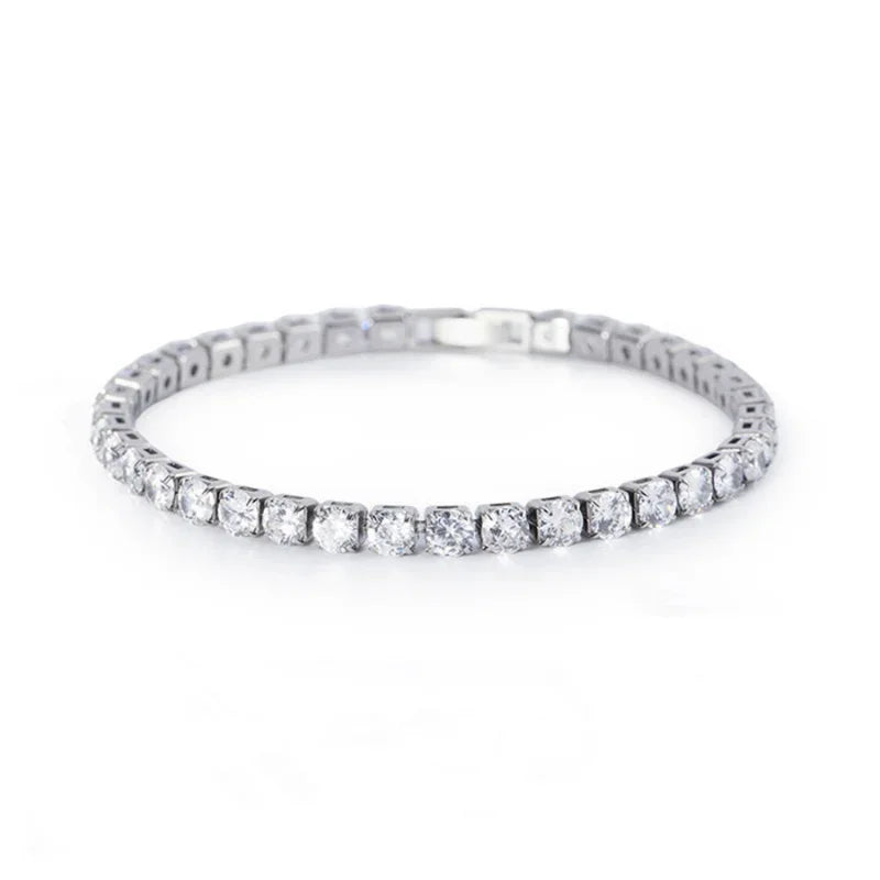 Silver-Tone Chain Bracelet
