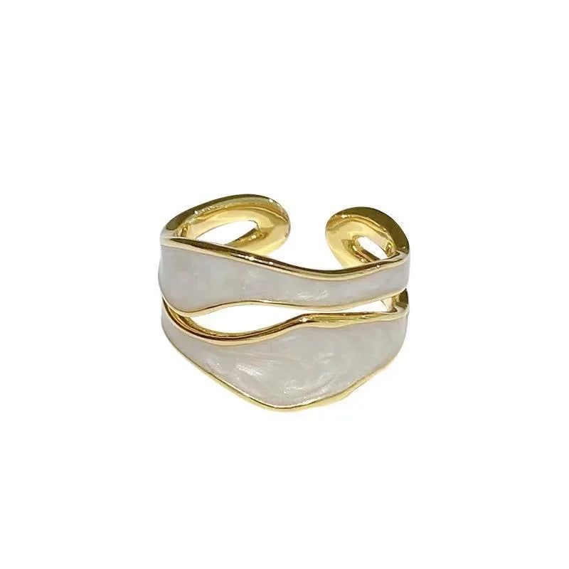 Ivory Wave Ring