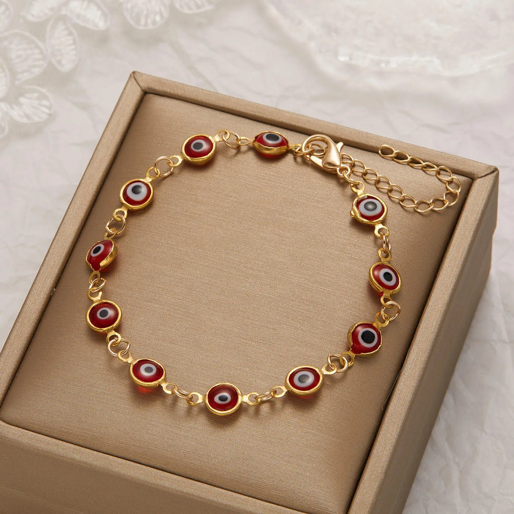 Good-Luck Eye Chain Bracelet